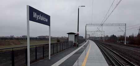 nowe perony w Łowiczu