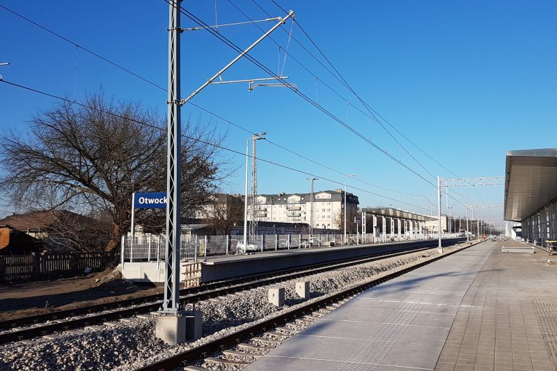 nowe perony w Otwocku